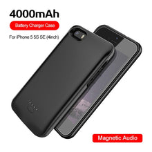 Load image into Gallery viewer, Battery Case For iphone 6 6s 7 8 2500/3700/5000/7000mah Power Bank Charing Case For iphone 6 6s 7 8 Plus Battery Charger Case